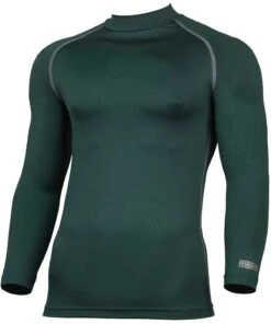 Men's Rhino Long Sleeve Base Layer {RH001} -Fashion Clothing RH001 BottleGreen
