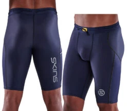 Men's SKINS Series 3 Active Use Compression Half Tights {SK-ST00300029} -Fashion Clothing SK ST00300029010