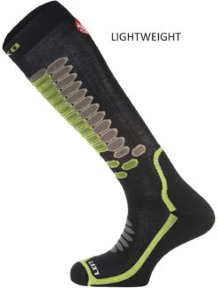 TEKO Merino Lightweight All-Mountain Merino EcoSki Socks {T-8812} 2 TEKO Merino Lightweight All-Mountain Merino EcoSki Socks {T-8812} -Fashion Clothing T 8812 BLK a86cf293 815e 4e3b b052 db8c7658ef26