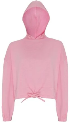 Women's TriDri® Cropped Oversize Hoodie (TR085) -Fashion Clothing TR085 LightPink 1abb84a9 a951 4521 8bf1 87fc51bf4a97