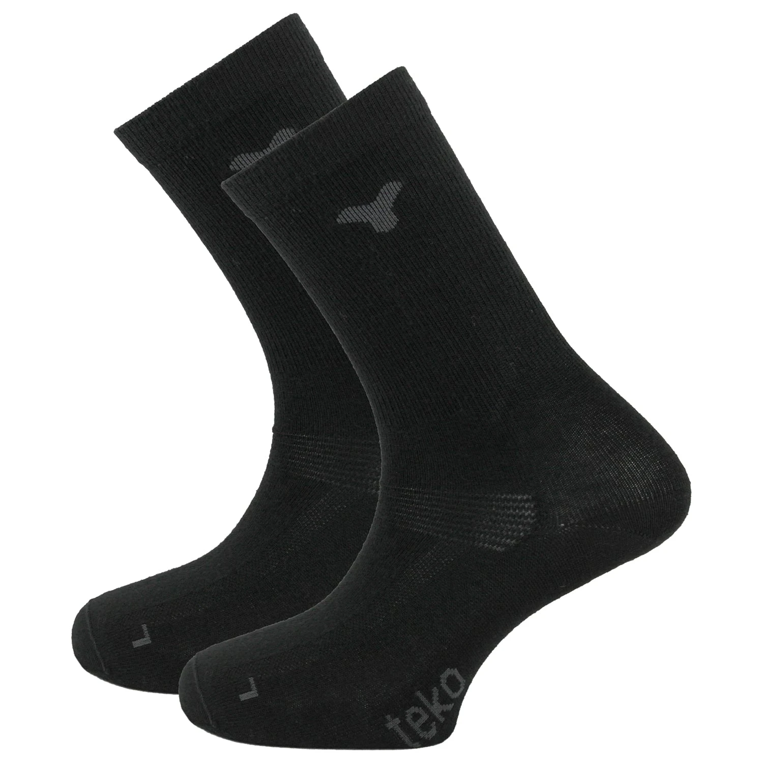 Teko Merino Wool Rich Twin Pack Liner Socks {T-3601} Teko Merino Wool Rich Twin Pack Liner Socks {T-3601} -Fashion Clothing Teko 2020 hike Product 3601 liner black Hi Res 1