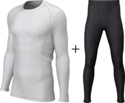 Kids' Xero Degrees Thermal Baselayer COMBO {XO-CH284Y/CH401Y-COMBO} -Fashion Clothing XO CH0284 WHT BLK COMBO 8a2cc94a 2d24 40a5 8feb b60139ece74a