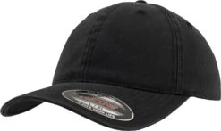 Yupoong Flexfit Stretch Fit Golf Cap (YP027) -Fashion Clothing YP027 Black FT