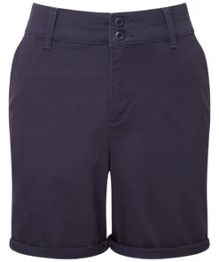 Women's Asquith & Fox Chino Tailored Shorts {R-AQ068} 5 Women's Asquith & Fox Chino Tailored Shorts {R-AQ068} -Fashion Clothing aq068 navy ft2