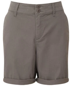 Women's Asquith & Fox Chino Tailored Shorts {R-AQ068} 6 Women's Asquith & Fox Chino Tailored Shorts {R-AQ068} -Fashion Clothing aq068 slate ft2