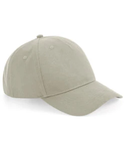 Beechfield Organic Cotton 5 Panel Golf Cap {R-BC62N} -Fashion Clothing bc62n stone ft