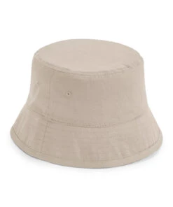 Beechfield Organic Cotton Bucket Hat {R-BC90N} -Fashion Clothing bc90n sand ft