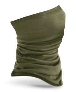 Beechfield Merino Wool Morf Face Mask Gaiter Snood {BC916} 2 Beechfield Merino Wool Morf Face Mask Gaiter Snood {BC916} -Fashion Clothing bc916 militarygreen ft