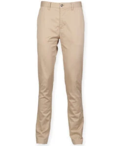 Men's Front Row Stretch Chino Trousers {FR621} -Fashion Clothing fr621 stone ft2