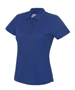 Women's AWD Team Cool Tech Polo {JC045} -Fashion Clothing jc045 royalblue ft2