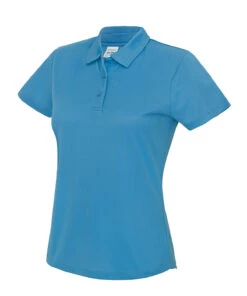 Women's AWD Team Cool Tech Polo {JC045} -Fashion Clothing jc045 sapphireblue ft2