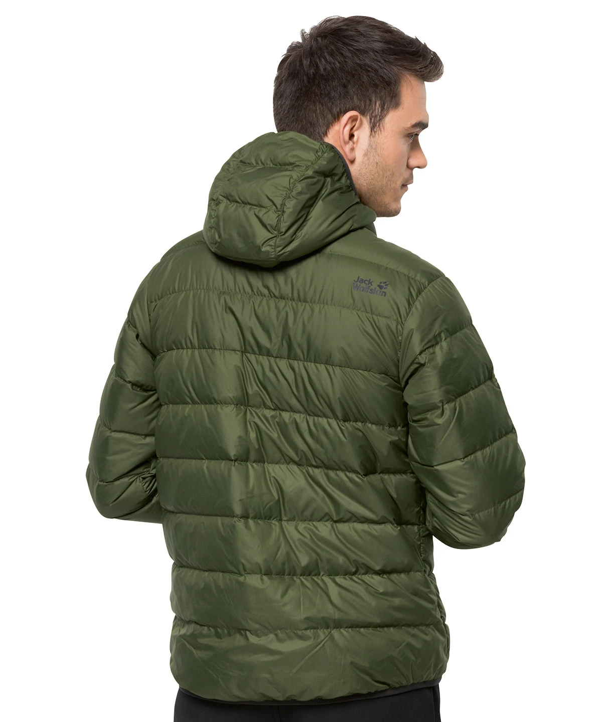 Men's Jack Wolfskin Feather Down Hooded Jacket {JW018} Men's Jack Wolfskin Feather Down Hooded Jacket {JW018} -Fashion Clothing jw018 ls01 20235