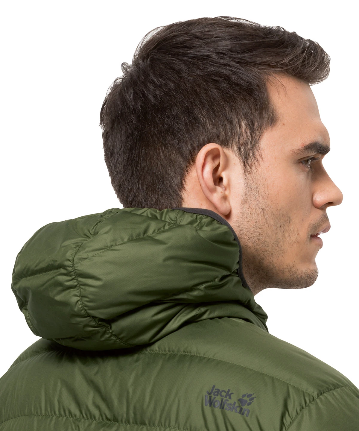 Men's Jack Wolfskin Feather Down Hooded Jacket {JW018} Men's Jack Wolfskin Feather Down Hooded Jacket {JW018} -Fashion Clothing jw018 ls02 20235