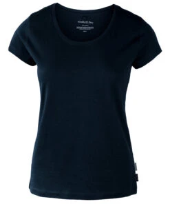 Women's Nimbus Play Orlando Cotton Tee {NP01F} -Fashion Clothing np01f navy ft2
