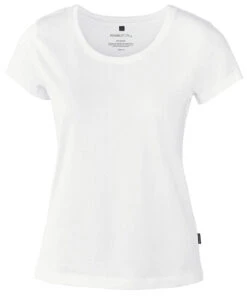 Women's Nimbus Play Orlando Cotton Tee {NP01F} -Fashion Clothing np01f white ft2
