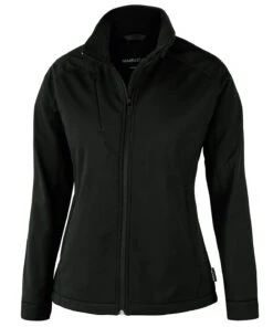 Women's Nimbus Play Livingston Softshell Jacket {NP12F} -Fashion Clothing np12f black ft2