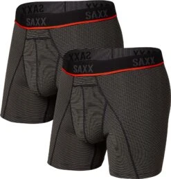 SAXX Men's Kinetic 5" Boxers TWIN PACK {SXBB32-TWIN} -Fashion Clothing sxbb32 GFS TWIN