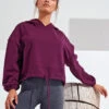 Women's TriDri® Cropped Oversize Hoodie (TR085)