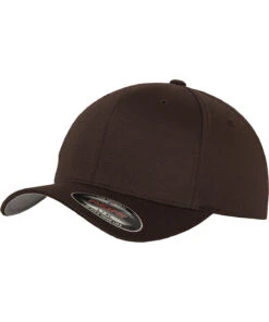 Yupoong Flexfit Stretch Fit Baseball Cap {YP004} -Fashion Clothing yp004 brown ft