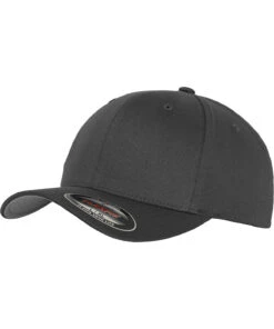 Yupoong Flexfit Stretch Fit Baseball Cap {YP004} -Fashion Clothing yp004 darkgrey ft