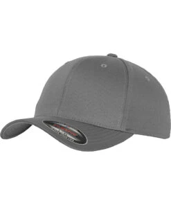 Yupoong Flexfit Stretch Fit Baseball Cap {YP004} -Fashion Clothing yp004 grey ft