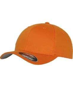 Yupoong Flexfit Stretch Fit Baseball Cap {YP004} -Fashion Clothing yp004 orange ft