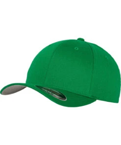 Yupoong Flexfit Stretch Fit Baseball Cap {YP004} -Fashion Clothing yp004 peppergreen ft